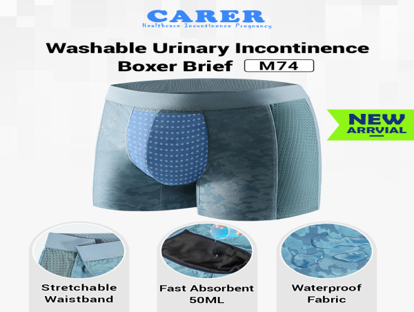  Carer Absorbent Apparel Launches New Incontinence Underwear Style Options for Men 