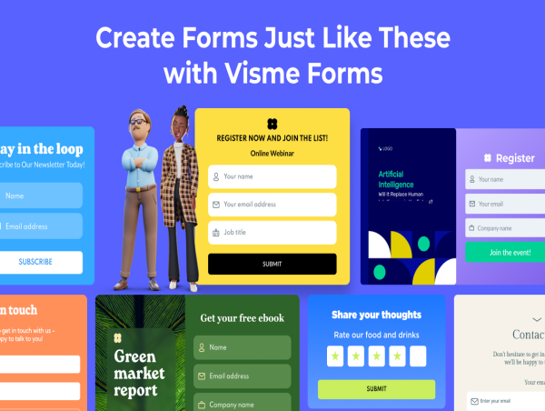  Visme Launches Form Builder Proven to Drive a 40% Lift in Lead Conversions 