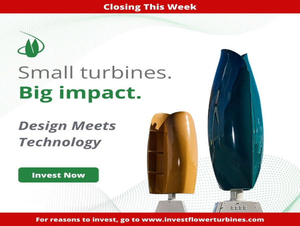  Flower Turbines Funding Round to Close This Week 