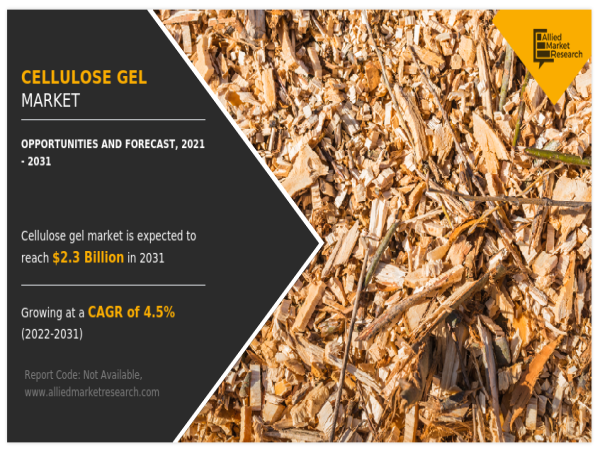 Cellulose Gel Market Reach $2.3 Billion by 2031 | CAGR 4.5%