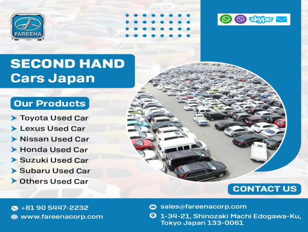 Fareena Corporation Japan Announces Expansion of Secondhand Japanese Vehicles and Used Japan Auto Parts