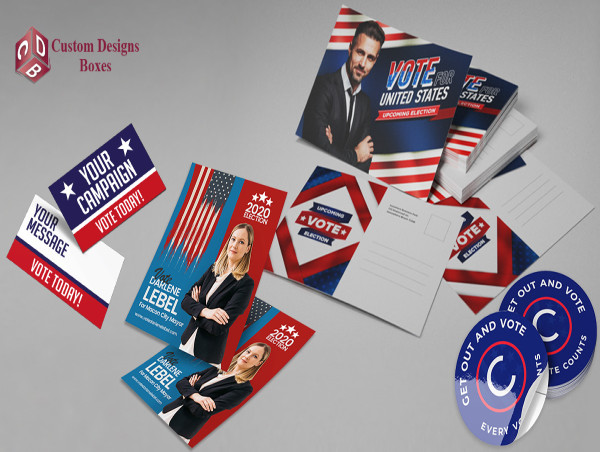Custom Designs Boxes Brings Full-Color Printing Services For Political Campaign Materials
