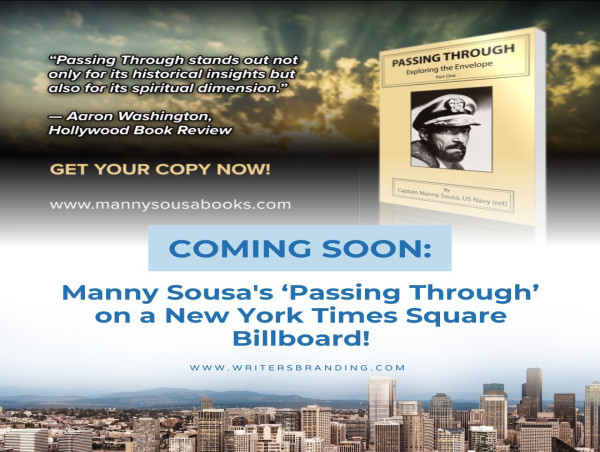 Captain Manny Sousa’s “Passing Through: Exploring the Envelope, Part One” Shines Bright in Times Square