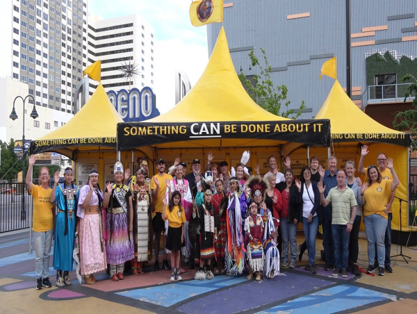 Scientology Volunteer Ministers bring message