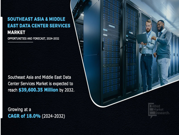 Southeast Asia & Middle East Data Center Services Market growing at a CAGR of 18.0% from 2024 to 2032