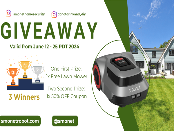 SMONET's Lawn Care Challenge: Win Back Dream Robotic Lawn Mower