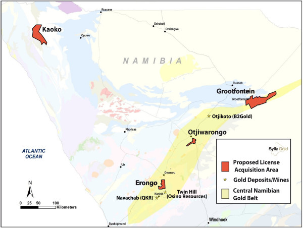 Sylla Gold Amends Share Purchase Agreement to Acquire District Scale Land Package in Namibian Gold Belt
