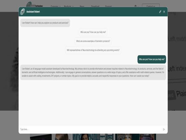 Neurotechnology Introduces Natural Language Processing Technologies for Creating Virtual Assistants and Chatbots