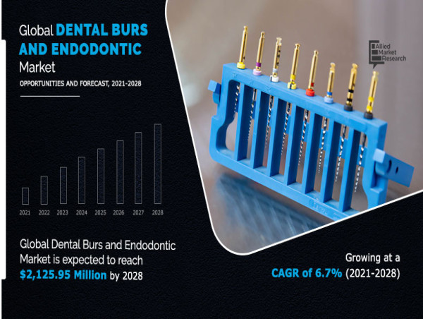 Dental Burs and Endodontic Market Updates 2024 : is Predicted to Attain USD 2.12 Billion by 2028