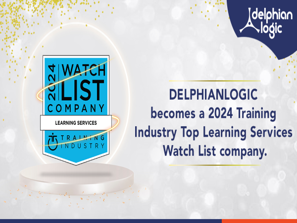  DelphianLogic Honoured as a 2024 Training Industry Top Learning Services Watch List Company 