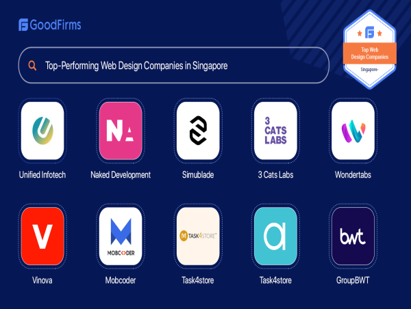  GoodFirms Selects the Top-Performing Web Design Companies in Singapore for Q1 2024 