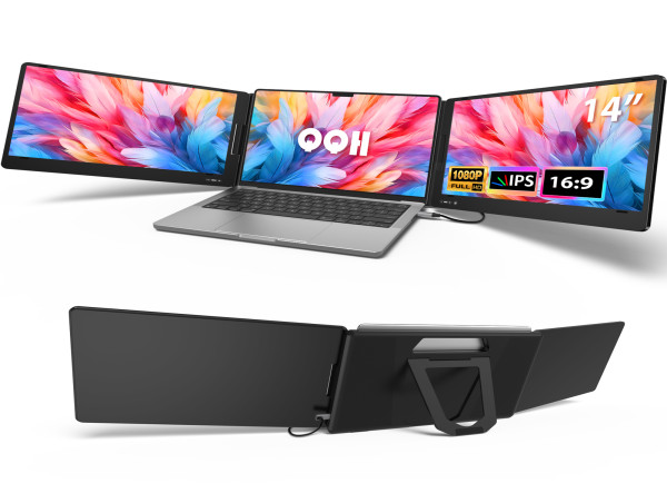  QQH Launches New X70A Triple Monitor --Increase productivity anytime, anywhere 