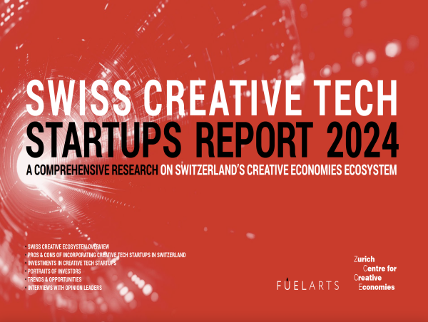  Swiss Creative Tech Startups Report 2024: the First Comprehensive Research on Switzerland's Creative Entrepreneurship 