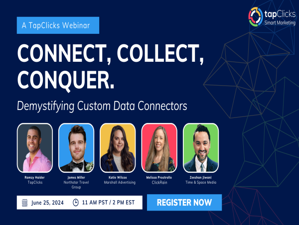 TapClicks Webinar Demystifies Data Integration with Custom Data Connectors