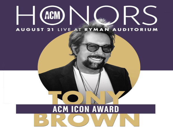  Academy of Country Music Announces Tony Brown As The Recipient of This Years ACM Honors Icon Award 