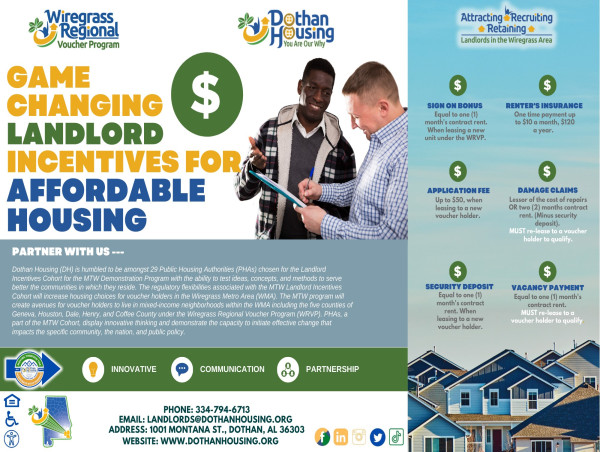 Dothan Housing Spoke at the 2024 Moving to Work (MTW) Conference & Awarded $10 million in Housing Choice Voucher Funding