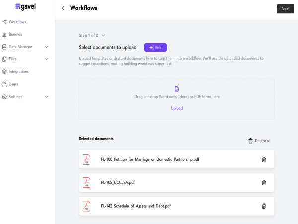 Gavel’s New AI Feature Instantly Turns PDFs Into Automated Workflows