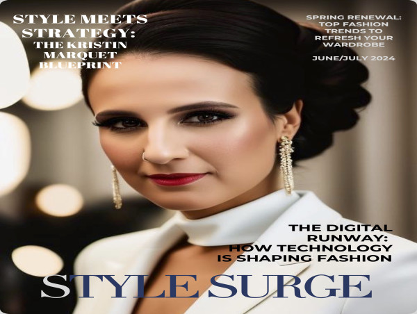  Kristin Marquet Featured on the Cover of Style Surge Magazine: A Blueprint to Success 