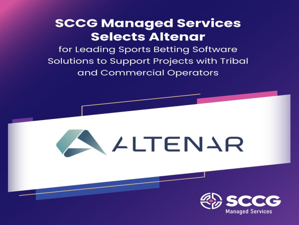  SCCG Managed Services Selects Altenar for Sports Betting Software Solutions to Support Gaming Projects with Operators 