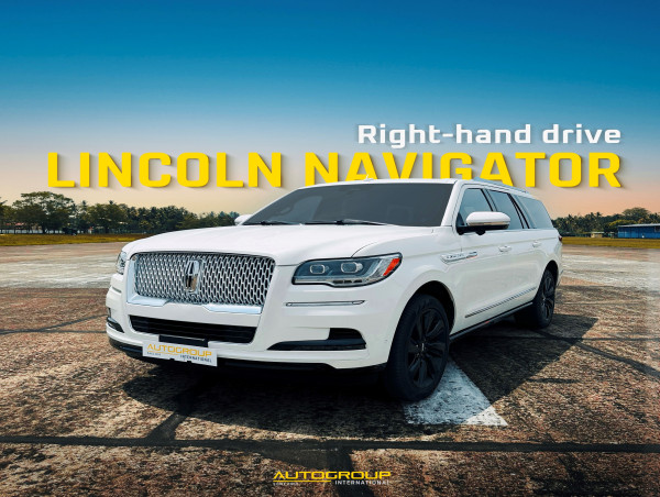  Right Hand Drive 2024 Lincoln Navigator L by Autogroup International - The Ultimate Luxury 7-8 seat American SUV 