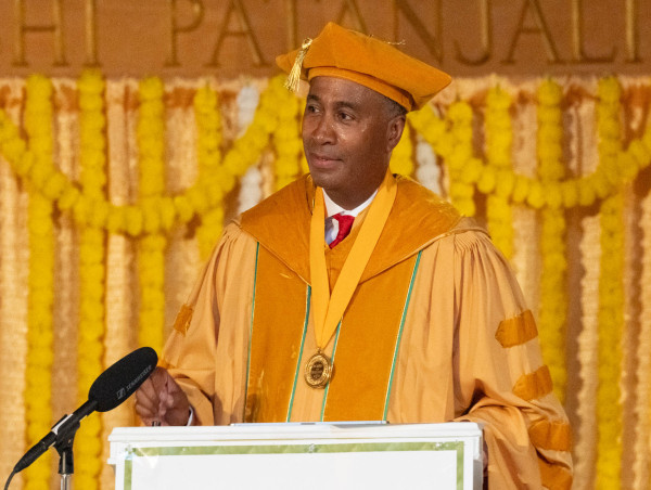  Hassan A. Tetteh’s Maharishi International University Commencement Speech 'Exceeded Expectations' Recently 