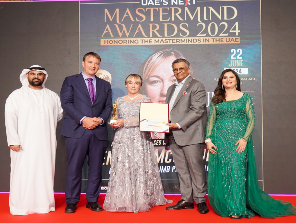 Jennifer McShane Bary Honored as Woman CEO of the Year at the Prestigious UAE’s Next Mastermind Awards 2024