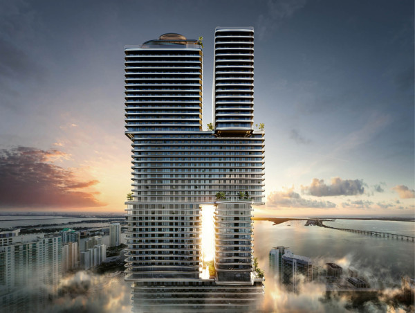 Mercedes-Benz Places Begins Vertical Construction in Miami's Brickell District