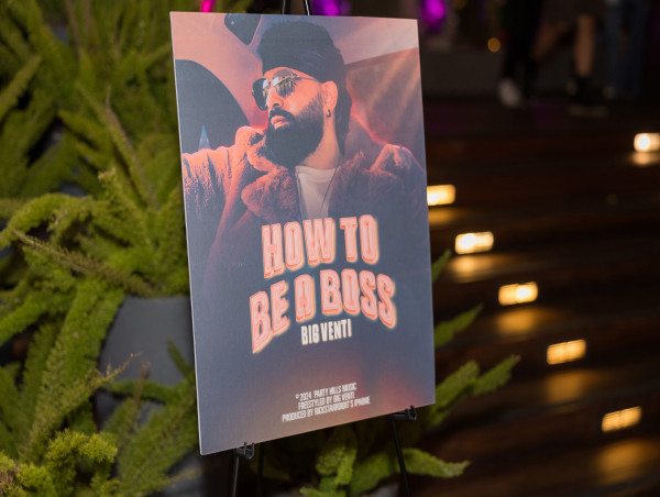 Big Venti Celebrates His Album Release in High Fashion at Skybar on the Illustrious Sunset Strip