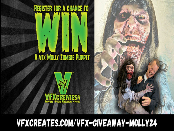  VFX Teams Up with Yup, That's Scary Horror Podcast and Molly Zombiee for a Spooktacular Halloween Giveaway 