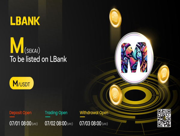  LBank Exchange Will List SEKAI (M) on July 2, 2024 
