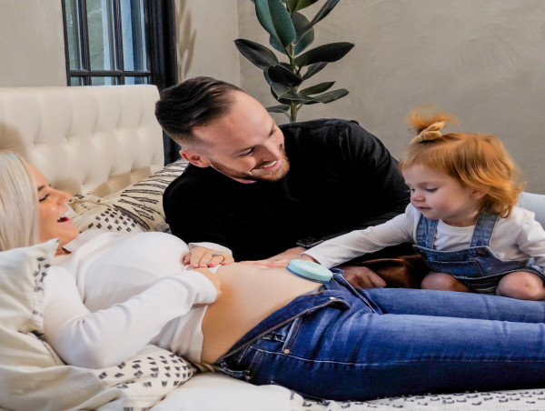 The Womb Music Prenatal Belly Speaker helps to increase prenatal bonding using voices and music