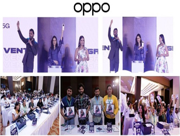  Shraddha Kapoor and More than 500 Customers Attend the OPPO F27 Pro+ 5G Grand Unboxing Event 