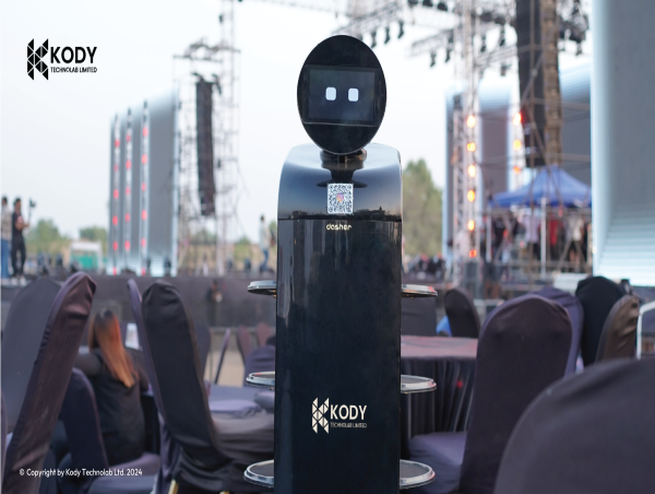 A First in India: Kody Technolab's Surveillance Robot