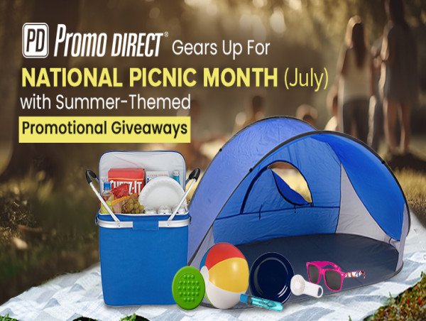  Promo Direct Gears Up For National Picnic Month (July) with Summer-Themed Promotional Giveaways 