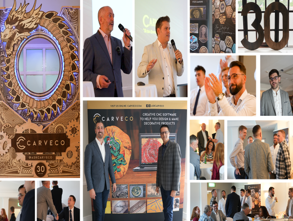  Carveco Ltd Celebrates 30 Years Of Innovation In Artistic Design And Manufacturing Software 