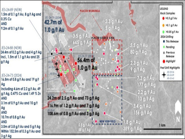  Colibri Partner Reports Batch of Drill Results from the Pilar Gold and Silver Project in Sonora - Expands Resource Potential 130m to NW 