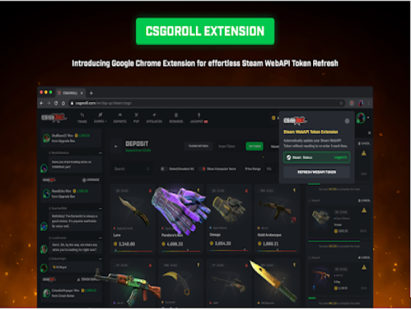Unlocking New Potential: CSGORoll Launches WebAPI Token Extension for Enhanced CS2 Trades