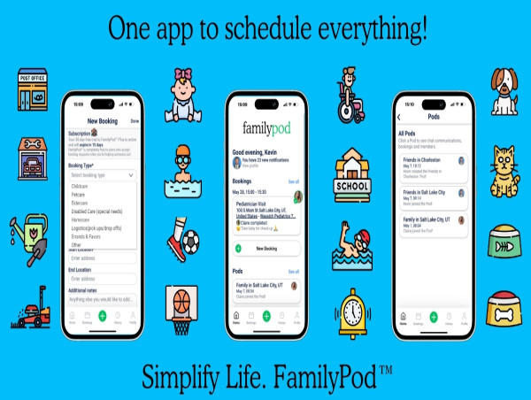 FamilyPod™ Partnership Saves Parents Time And Money