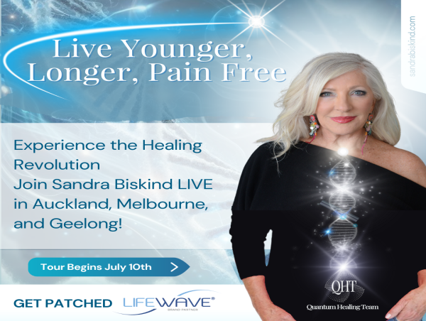  Sandra Biskind's Healing Revolution Tour: Inspiring Transformation in Melbourne July 27 