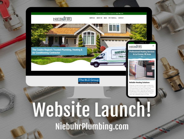 The BLU Group - Advertising and Marketing Announces the Launch of Niebuhr Plumbing’s New Website