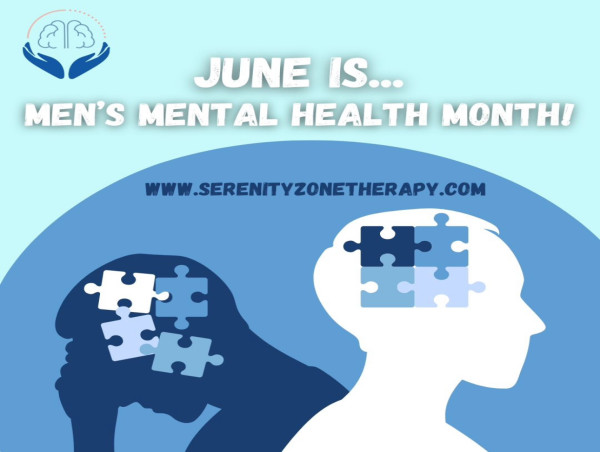 Mental Health Awareness Month Shines Light on Men's Well-Being: Serenity Zone Therapy Empowers Men to Conquer Challenges