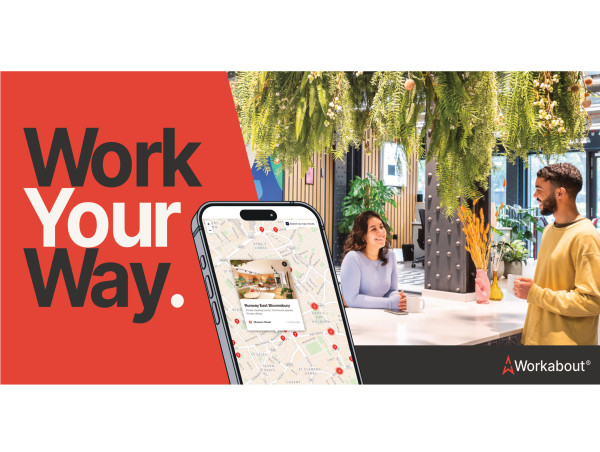 UK Start-Up Workabout Launches Game-Changing Booking App For Flexible Workspace On-Demand