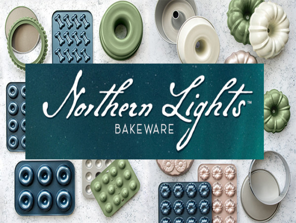  NORDIC WARE DEBUTS NORTHERN LIGHTS BAKEWARE; A COLLECTION OF COLORED OFFERINGS FOR EVERY HOME BAKER 