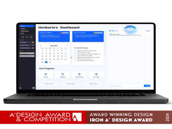 Career Up by Yueming Lai Wins Iron A' Design Award in Interface, Interaction and User Experience Design Category