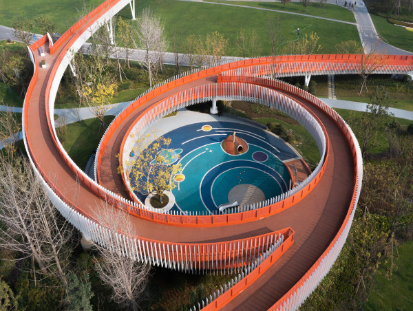 Dong‘an Lake Sports Park Bridge for the Chengdu FISU World University Games