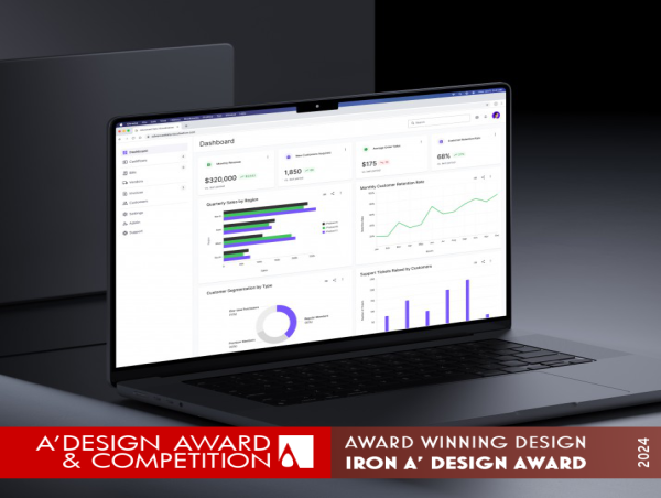 Advanced Data Visualization by Mingzhi Cai Wins Iron in A' Interface Awards