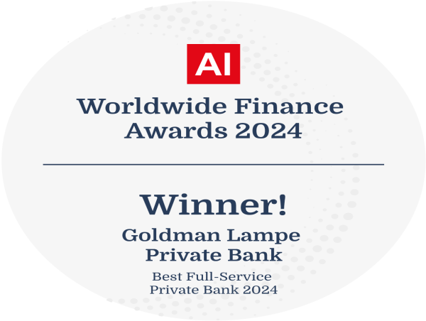 Goldman Lampe Private Bank Honored with Prestigious Award at the Worldwide Finance Awards 2024