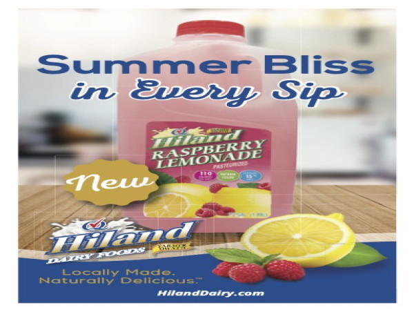  Hiland Dairy Introduces New Raspberry Lemonade 