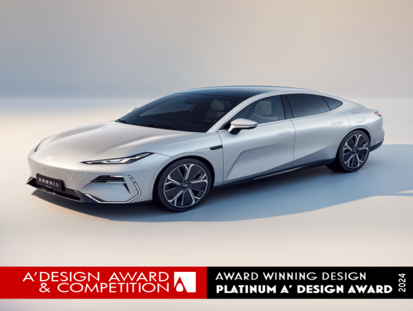  Geely Galaxy E8 by Geely Design Wins Platinum in A' Automobile Industry Awards 