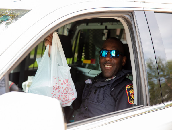 The Houstonian Hotel’s Big BBQ 'Thank You' to First Responders and Linemen